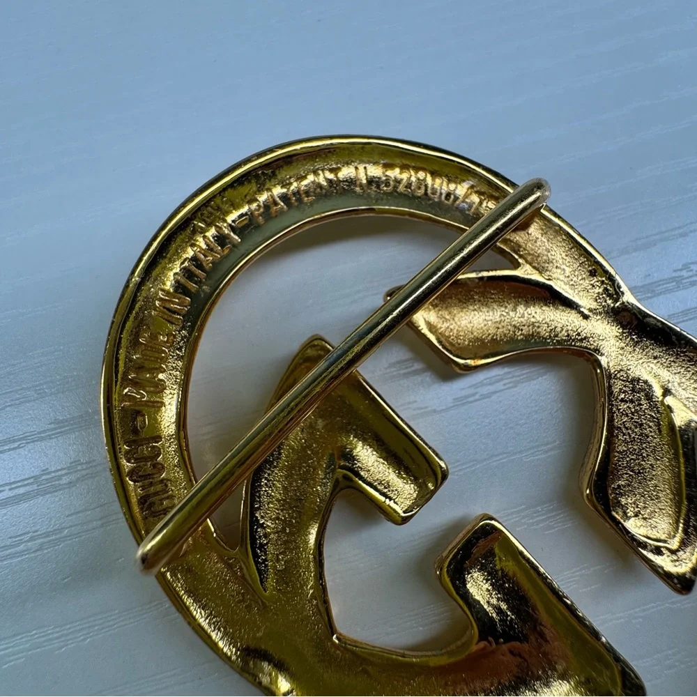 Gucci Authentic Vintage Interlocking Buckle